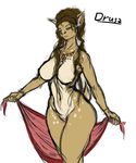  anthro artist_dreamy_pride cervine curls deer dreamy_pride drusa female invalid_tag mammal nude pose pussy solo wide_hips 