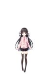  cura hachiroku lose maitetsu seifuku sweater thighhighs 