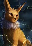  chiakiro eeveelution electricity feline fur jolteon mammal nintendo pok&eacute;mon pok&eacute;mon_(species) spiky_fur video_games white_fur yellow_fur 