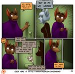  bat cat clothing comic dialogue english_text feline female james_howard male mammal patreon text 