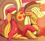  2017 69_position animal_genitalia animal_pussy anus applejack_(mlp) atmosseven barn big_macintosh_(mlp) blonde_hair brother brother_and_sister butt butt_grab cowboy_hat cum cum_from_mouth cum_in_mouth cum_inside cunnilingus cutie_mark dirt dock duo earth_pony equine equine_pussy eyelashes eyes_closed fellatio female feral feral_on_feral floppy_ears freckles friendship_is_magic hair hair_tie hand_on_butt hat hi_res hooves horse incest lying male male/female mammal my_little_pony nude on_back on_top oral orgasm outside penis pony puffy_anus pussy pussy_juice raised_tail sex shadow sibling sister vaginal 
