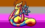  digital_media_(artwork) flygon_(artist) jakecat milotic nintendo pixel_(artwork) pok&eacute;mon pok&eacute;mon_(species) reptile scalie solo video_games 