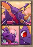  blitzdrachin blush comic cynder dragon eyes_closed female feral looking_pleasured male male/female penetration penis pussy pussy_juice sex spyro spyro_the_dragon vaginal vaginal_penetration video_games 