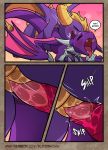  &lt;3 blitzdrachin blush comic cynder dragon eyes_closed female feral looking_pleasured male male/female penetration penis pussy pussy_juice sex spyro spyro_the_dragon vaginal vaginal_penetration video_games 