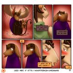  bat blush clothing comic demon dialogue english_text james_howard mammal patreon tears text 