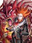  fleur-de-lis_(pokemon) gyarados pokemoa pokemon pokemon_(game) pyroar team_flare 