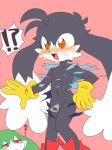  2018 anthro balls cat clothing cute duo exclamation feline footwear fur gloves king_of_sorrow klonoa klonoa_(series) lagomorph long_ears male mammal nude pilz_moos rabbit red_eyes shoes simple_background video_games 