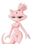  2018 anthro blaze_the_cat breasts cat eyelashes feline female kinglikeme majin mammal nipples nude open_mouth pussy red_eyes solo sonic_(series) video_games 