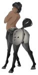  anus balls centaur equine equine_taur male mammal petpolaris roan_filipe solo taur tied_tail 