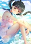  bra see_through shiramori_sawa tagme wet_clothes 