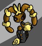  brown_fur butt cute feral fur happy lagomorph looking_at_viewer lopunny mammal mega_evolution mega_lopunny nintendo pok&eacute;mon pok&eacute;mon_(species) pokemon(species) sketchbox solo video_games 