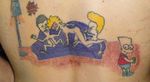  bart_simpson beavis beavis_and_butt-head butt-head crossover lisa_simpson tattoo the_simpsons 