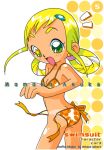  1girl asuka_momoko blonde_hair ojamajo_doremi swimsuit 