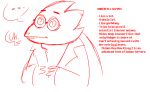  alphys english_text eyewear fatz_geronimo glasses lizard reptile scalie text undertale video_games 