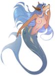  alpha_channel anthro breasts canine featureless_crotch female fish hybrid looking_at_viewer mammal marine merfolk navel navel_piercing nipples nude piercing simple_background solo transparent_background trinanya wide_hips 
