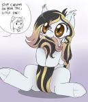  ! 2017 bat_pony blush brown_eyes chewing cub cute cute_fangs daughter dialogue earth_pony english_text equine evomanaphy eyelashes facial_hair fan_character fangs father father_and_daughter female freckles fur goatee hair hi_res hooves horse male mammal metal_tune multicolored_hair my_little_pony nom nude offscreen_character open_mouth parent pony portrait shadow simple_background slit_pupils solo_focus speech_bubble sunflower_seed_(oc) text tongue two_tone_hair underhoof white_background young 