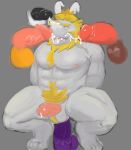  2017 anthro asgore_dreemurr balls blonde_hair body_hair boss_monster bukkake caprine chest_hair cocoronut crown cum cum_on_face dildo dildo_sitting facial_hair gangbang goat group group_sex hair horn hypnosis male male/male mammal mind_control nude penetration penis precum pubes sex sex_toy submissive_male undertale vein veiny_penis video_games 