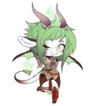  armor aromagon chibi cute dragon female solo vilosa zingiber 