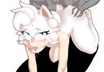  2018 anthro big_butt blue_eyes blush breasts butt day_job_vu female fur hair hedgehog looking_at_viewer male male/female mammal nipples nude open_mouth penetration sex simple_background sonic_(series) sophie_(argento) tongue video_games white_fur white_hair 