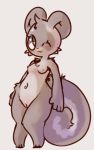 2017 3_toes 4_fingers :3 animal_crossing anthro biped breasts cheek_tuft chest_tuft countershade_tail countershade_torso countershading curled_tail digital_drawing_(artwork) digital_media_(artwork) eyelashes female front_view full-length_portrait fur grey_eyes grey_fur grey_nipples grey_pussy grey_tail head_tuft long_tail looking_away lost_hope mammal mask_(marking) multicolored_fur navel nintendo nipples nude one_eye_closed portrait pussy rodent shoulder_tuft simple_background small_breasts small_waist smile solo squirrel standing sylvana_(animal_crossing) toes tuft two_tone_fur two_tone_tail video_games white_background white_countershading white_fur white_tail wide_hips wink 