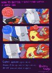  2018 alien autobot blue_eyes blush comic cybertronian dialogue digital_media_(artwork) duo english_text hi_res humanoid humor living_machine machine male male/male not_furry open_mouth penetration purple_background robot rodimus sex simple_background text transformers ultra_magnus virtuomagnus 