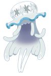  2016 alpha_channel ambiguous_gender floating hi_res jellyfish ken_sugimori marine nihilego nintendo official_art pok&eacute;mon pok&eacute;mon_(species) simple_background solo tentacles transparent_background ultra_beast video_games white_body 