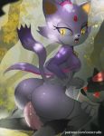 anthro big_butt blaze_the_cat butt cat clothing cowgirl_position duo feline female female_on_top gloves hedgehog looking_back male male/female mammal on_top oxocrudo patreon penetration penis red_eyes sex shadow_the_hedgehog sonic_(series) yellow_eyes 