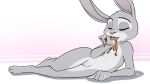  2018 anthro arm_support breasts buckteeth canine countershading cum cumshot dipstick_ears dipstick_tail disney duo ejaculation eyes_closed featureless_breasts female flat_chested fox gloves_(marking) ittybittykittytittys judy_hopps lagomorph licking macro male male/female mammal markings micro micro_in_hand micro_on_macro multicolored_tail nick_wilde nude orgasm penis pubes pussy rabbit reclining sex size_difference socks_(marking) teeth tongue tongue_out twitching zootopia 