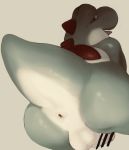  2018 anthro anus balls censored digital_media_(artwork) ineffective_censorship katabreak looking_at_viewer looking_back low-angle_view male mario_bros nintendo nude open_mouth penis presenting presenting_anus reptile scalie solo sweat video_games worm&#039;s-eye_view yoshi 