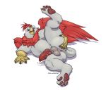  anus avian balls butt cum etchpony feral gryphon knot male penis presenting spreading 