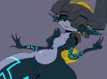  blonde_hair breasts dracounreformed female hair imp looking_at_viewer mature_female midna nintendo nipples not_furry nude pussy short_stack smile solo the_legend_of_zelda thick_thighs tongue tongue_out twilight_princess video_games wide_hips 