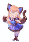  2016 2018 4_fingers anthro cat_costume chip_&#039;n_dale_rescue_rangers clothed clothing costume disney dress eyelashes eyes_closed fake_cat_ears fake_cat_tail fake_ears female gadget_hackwrench hair hi_res jewelry kurokuma824 long_hair looking_at_viewer mammal mouse necklace open_mouth open_smile pink_nose rodent simple_background smile white_background 