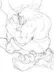  back belt biceps capcom clothing feline gay leo leo_(red_earth) lion lioncloth male mammal pants red_earth sketch topless unknown_artist video_games warzard 