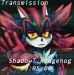  irradiated male mutated neoflare shadow_the_hedgehog solo sonic_(series) tears 