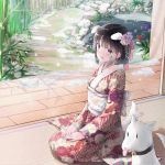  animal_ears kayako kimono tagme 