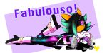  male markus_vandirbelt mettaton neoflare rubber solo sonic_(series) teasing undertale video_games 