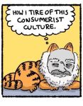  2018 beard brown_hair cat comic dialogue english_text facial_hair feline garfield garfield_(series) hair julia_kaye karl_marx low_res mammal mustache newspaper not_furry solo text what 