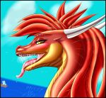  digital_media_(artwork) dragon female piecesofeden raila scalie solo tongue western 