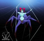  arachnid arthropod breasts female heart0fink_(artist) shantae shantae_(series) solo spider taur webs 