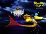  1997 3d_(artwork) 4:3 castle cat clothing cloud crystal digital_media_(artwork) feline female fish flying gloves hat huepow klonoa klonoa_(series) long_ears male mammal marine official_art pamela wallpaper 