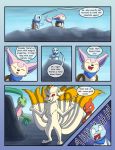  charmeleon comic female grovyle male ninetales nintendo pok&eacute;mon pok&eacute;mon_(species) pok&eacute;mon_mystery_dungeon racingwolf_(artist) skitty squirtle video_games 