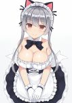  animal_ears cleavage maid mizunashi_kenichi tagme 