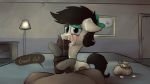  bed clothed clothing crossdressing cum cum_in_mouth cum_inside cum_on_face dialogue digital_media_(artwork) duo earth_pony english_text equine feral horse insult lamp male male/male mammal marsminer money my_little_pony oral penis pone_keith pony prostitution tears text 