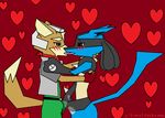  fox_mccloud lucario nintendo pokemon star_fox super_smash_bros. 