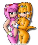  amy_rose knownvortex sonic_team tagme tikal_the_echidna 