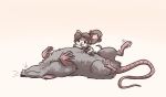  anthro female feral male mammal mouse ponytail rat rodent wolframclaws 