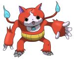  ambiguous_gender anthro cat cosmo_(artist) electivire feline fur fusion hybrid jibanyan looking_at_viewer mammal multi_tail nintendo open_mouth parody pok&eacute;mon pok&eacute;mon_(species) red_fur spirit video_games yo-kai_watch 