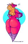  2016 anthro anthrofied areola avian big_areola big_breasts big_butt blaziken breasts butt digital_media_(artwork) erect_nipples female hair hand_on_hip huge_breasts long_hair nintendo nipples nude pok&eacute;mon pok&eacute;mon_(species) pok&eacute;morph pussy rear_view simple_background smutbooru solo standing thick_thighs video_games voluptuous wide_hips yellow_sclera 