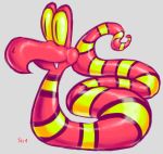  2014 hauntzor reptile scalie snake yellow_eyes 