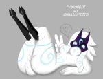  &lt;3 2018 anthro big_breasts big_butt breasts butt caprine digital_media_(artwork) female fur guccipeets hair hi_res kindred_(lol) lamb_(lol) league_of_legends looking_at_viewer mammal mask multicolored_fur nipples nude riot_games sheep simple_background smile solo speech_bubble spirit thick_thighs under_boob video_games voluptuous white_fur wide_hips 